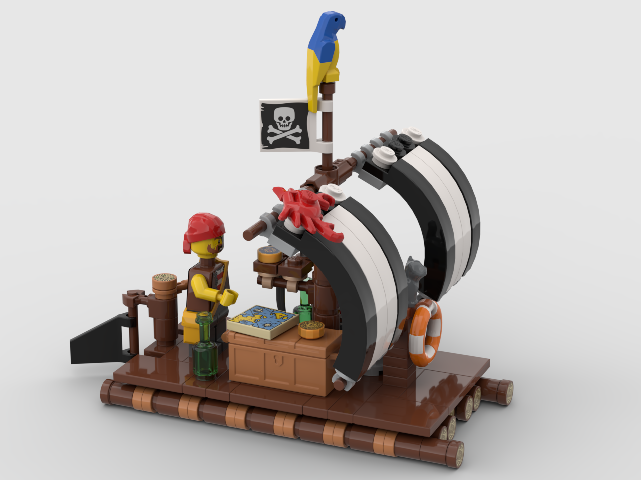 Pirate's raft