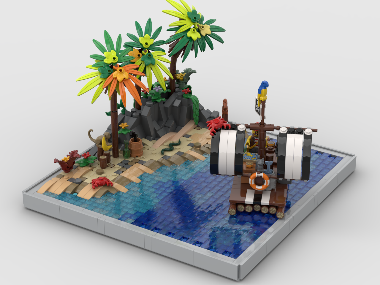 Escape from the island